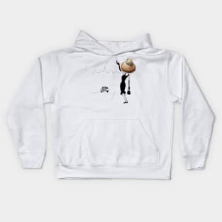 Bread - fancy hat Kids Hoodie